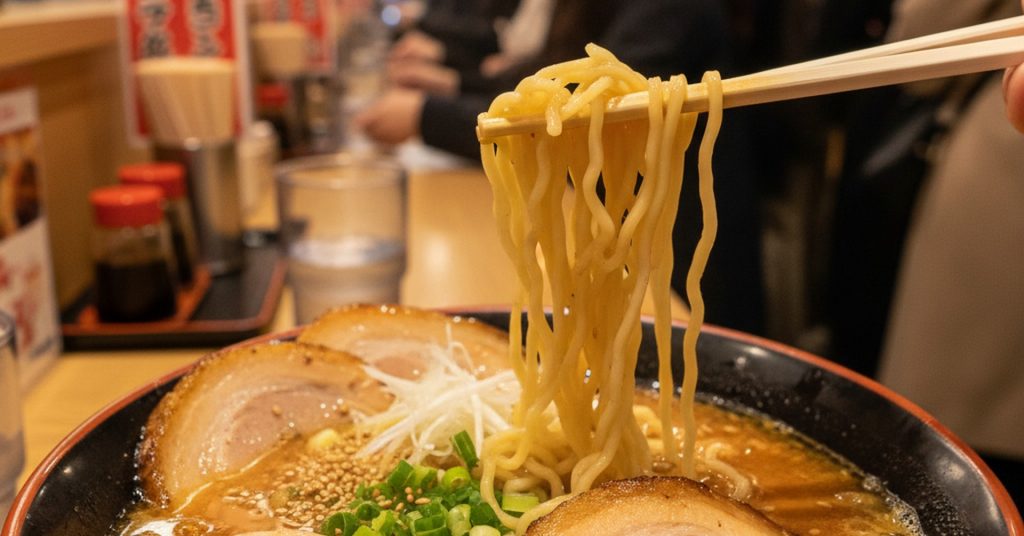 大阪難波駅構内「なにわ麺次郎」に行列ができる理由