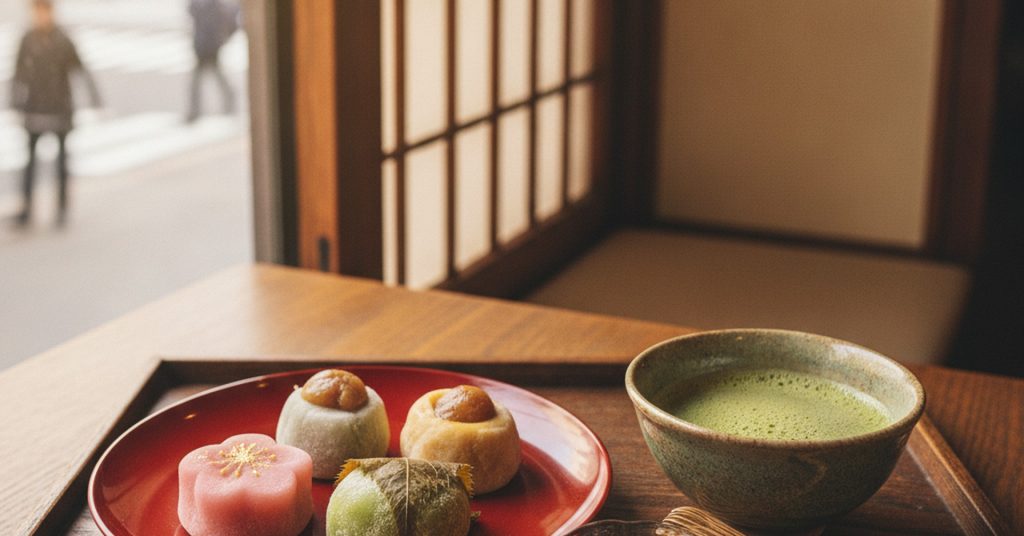 茶房 叶匠壽庵、大阪高島屋店で提供する和菓子メニュー
