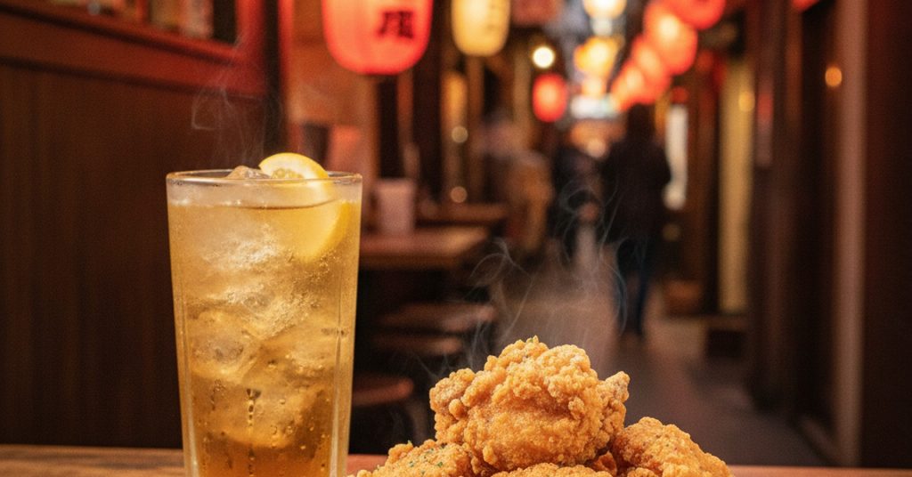 からあげとハイボール無制限！がブリチキン。難波4丁目店