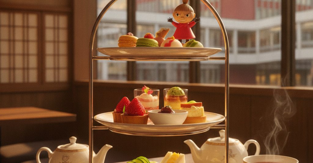 リトルミイが大阪梅田のアフタヌーンティーをジャック！ムーミンバカンス第2弾開催