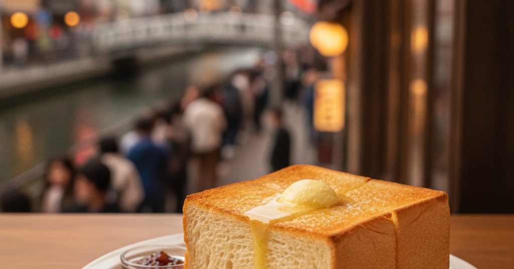 難波『嵜本』高級食パン、行列の理由と入手方法