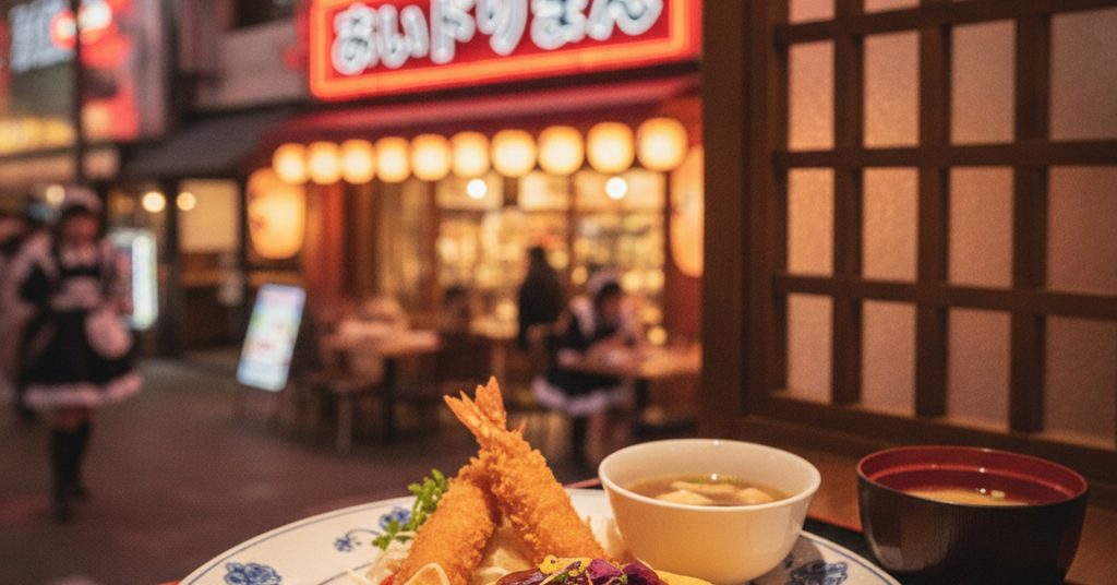 難波に「めいどりーみん」旗艦店、チームラボが空間演出担当