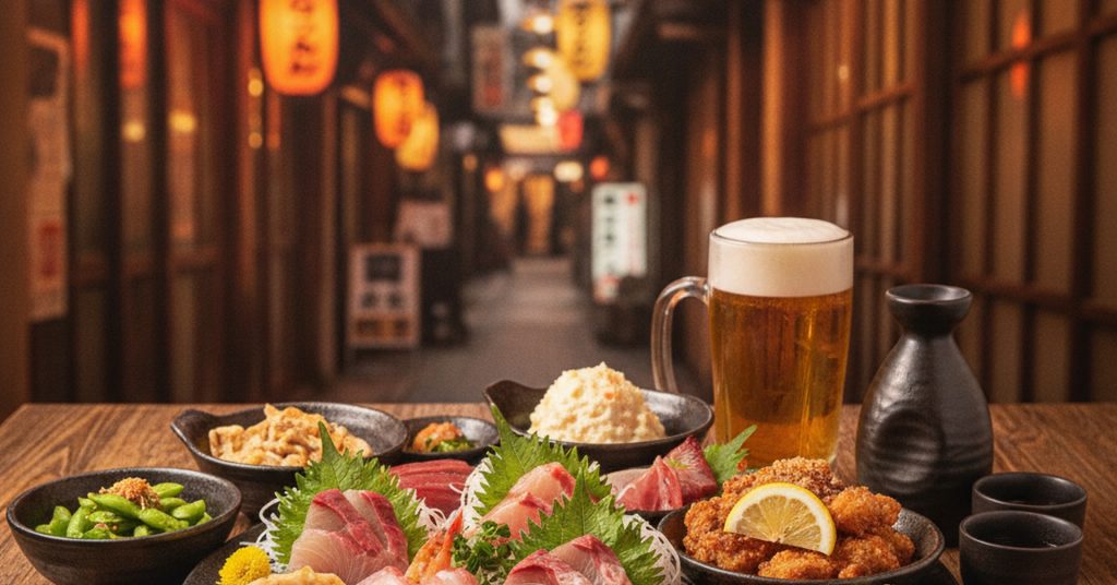 難波「まんぷく屋」2500円からの食べ飲み放題